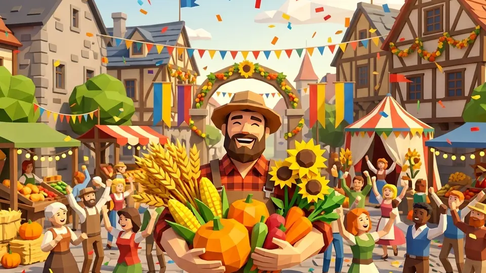 Festival en el pueblo